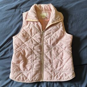 PINK AND WHITE VEST